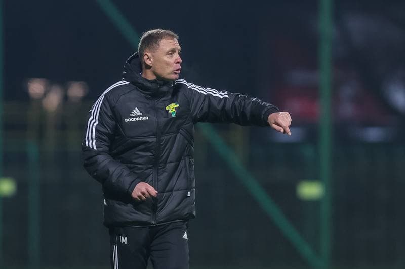 Football. Fortuna I Liga. GKS Katowice - Gornik Leczna. 15.04.2023