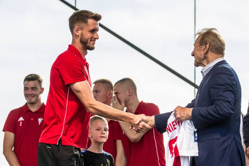 Football. Gornik Zabrze. Team Presentation. 20.07.2019