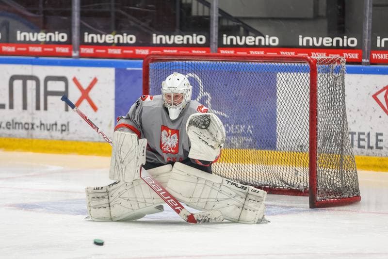 Ice Hockey. Poland national team. Training. 17.04.2023