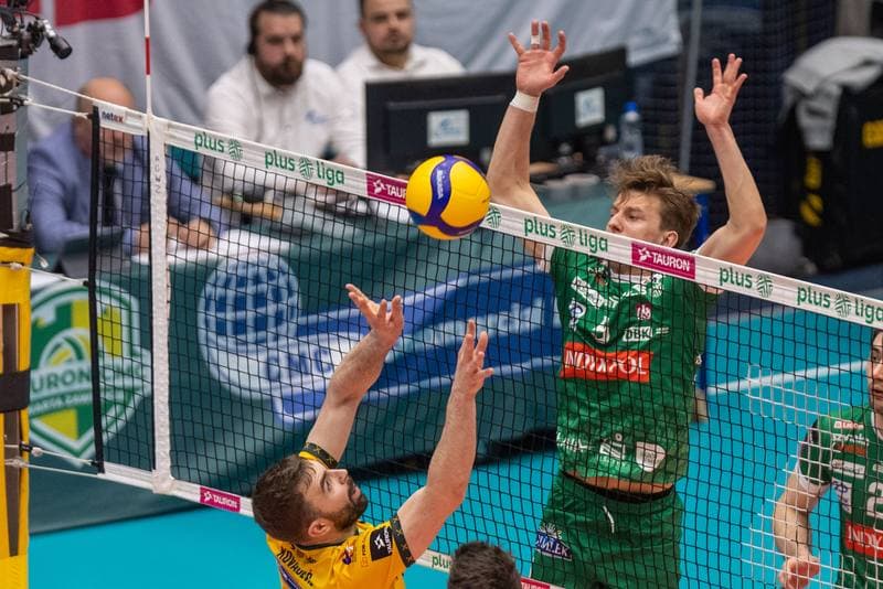 Volleyball. PlusLiga. Aluron CMC Warta Zawiercie - Indykpol AZS Olsztyn. 19.04.2023