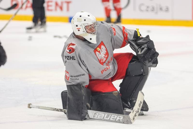 Ice Hockey. Poland national team. Training. 24.04.2023