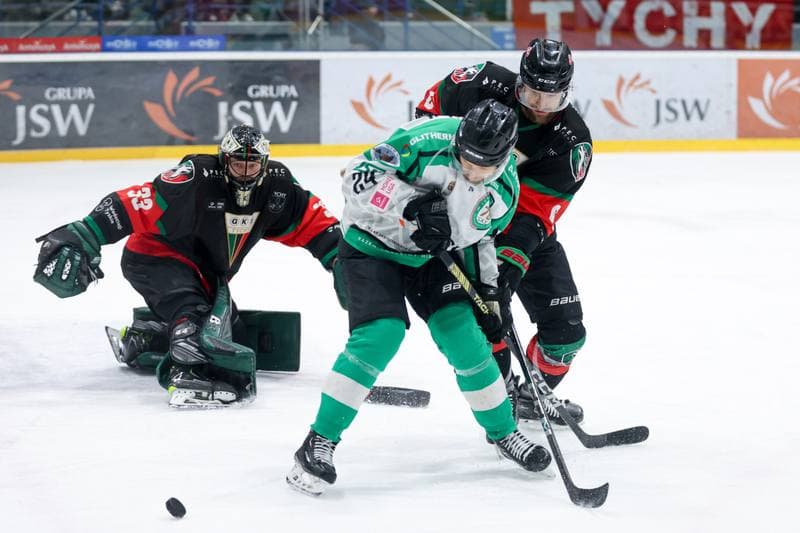 Ice Hockey. Tauron Hokej Liga. JKH GKS Jastrzebie - GKS Tychy. 04.04.2024