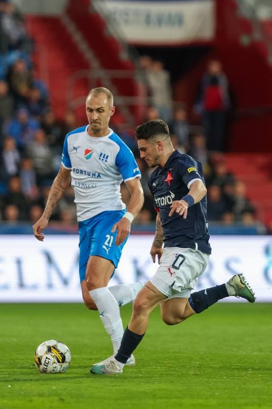 Football. Fortuna:Liga. Banik Ostrava - Slavia Prague. 25.04.2023