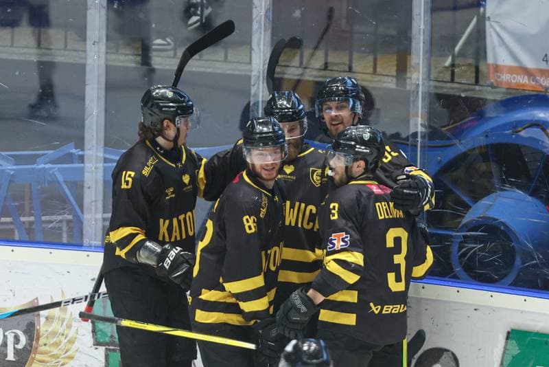 Ice Hockey. Tauron Hokej Liga. Re-Plast Unia Oswiecim - GKS Katowice. 06.04.2024