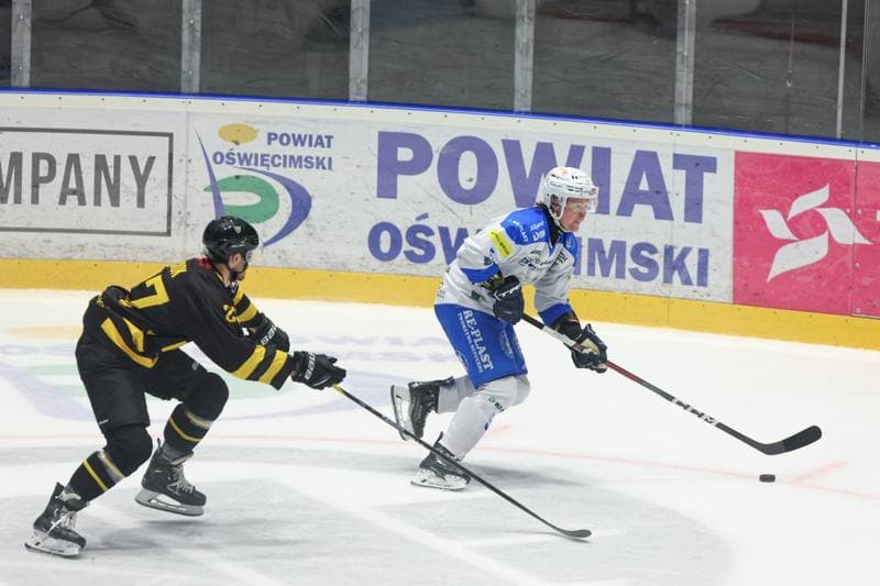 Ice Hockey. Tauron Hokej Liga. Re-Plast Unia Oswiecim - GKS Katowice. 06.04.2024