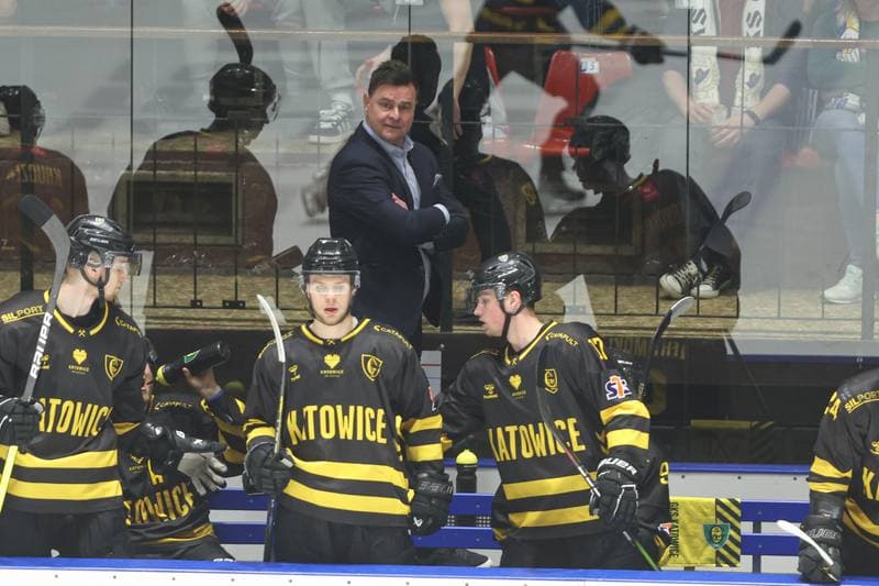 Ice Hockey. Tauron Hokej Liga. Re-Plast Unia Oswiecim - GKS Katowice. 07.04.2024