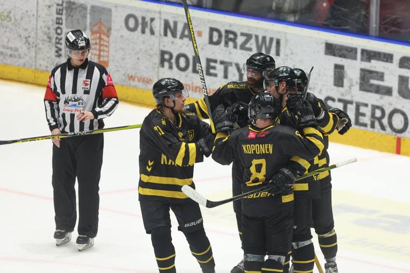 Ice Hockey. Tauron Hokej Liga. Re-Plast Unia Oswiecim - GKS Katowice. 07.04.2024