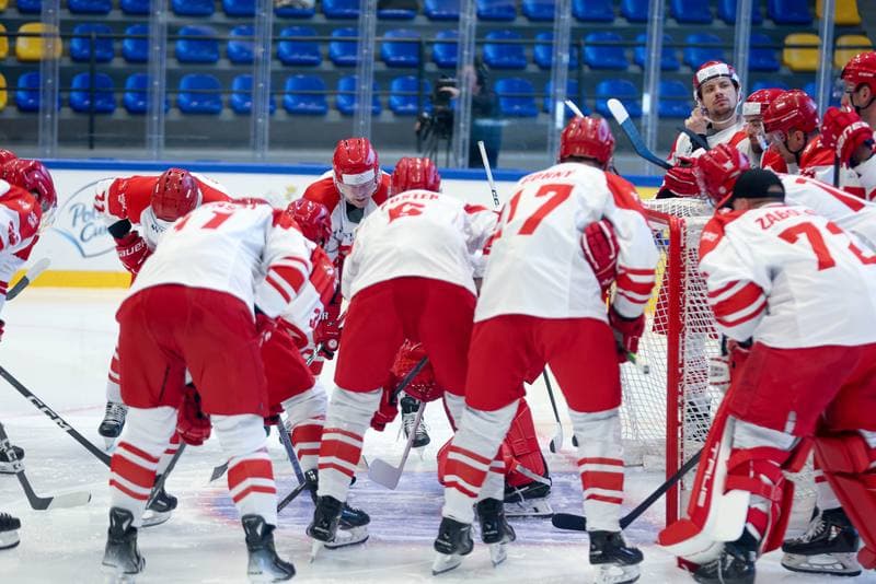 Ice Hockey. Friendly Match. Poland - Hungary. 13.04.2024