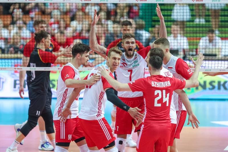 Volleyball. Friendly Match. Poland - Germany. 25.05.2023