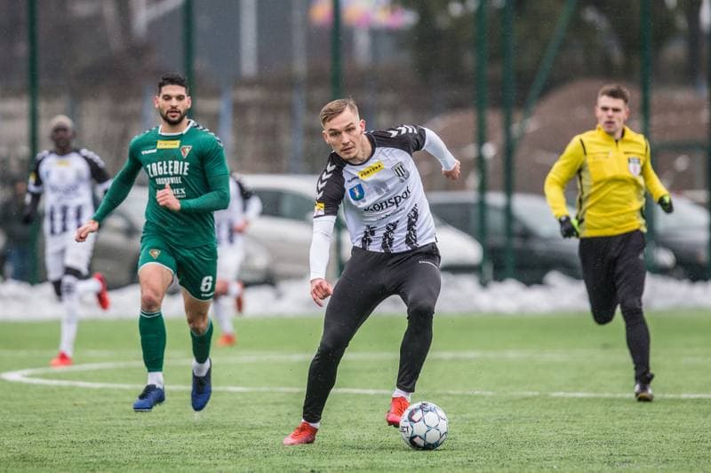 Football. Sparing. Zaglebie Sosnowiec - Sandecja Nowy Sacz. 28.01.2022