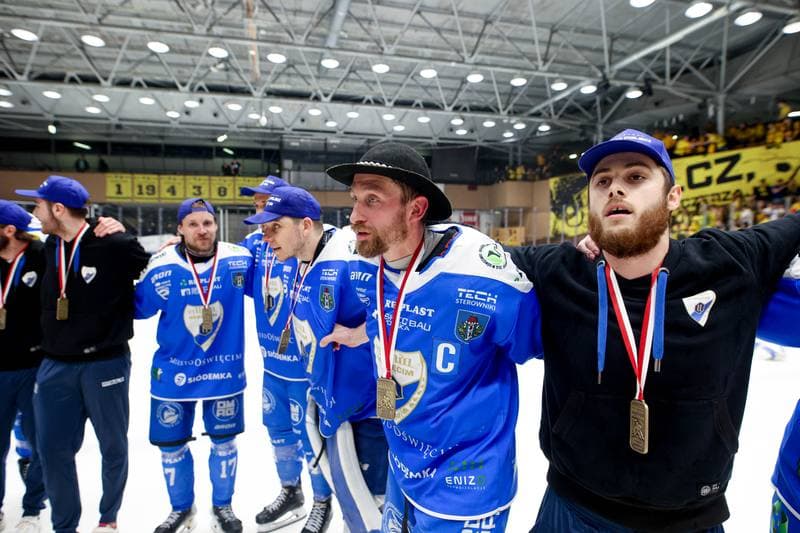 Ice Hockey. Tauron Hokej Liga. GKS Katowice - Re-Plast Unia Oswiecim. 14.04.2024