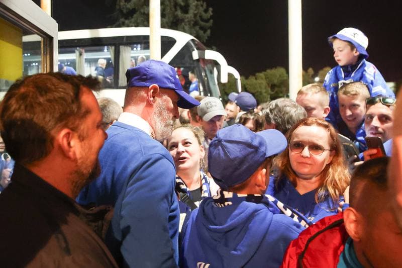 Ice Hockey. Re-Plast Unia Oswiecim. Welcome Ceremony. 15.04.2024
