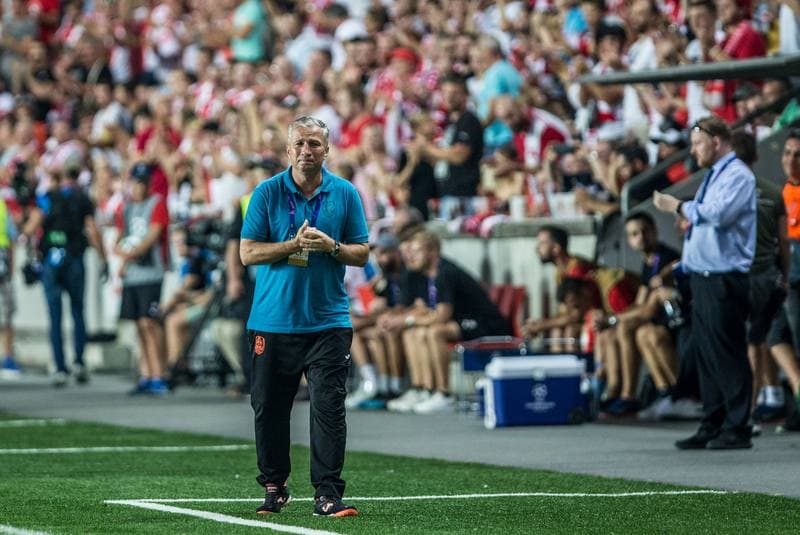 Football. UEFA Champions League. Slavia Prague - CFR Cluj. 28.08.2019