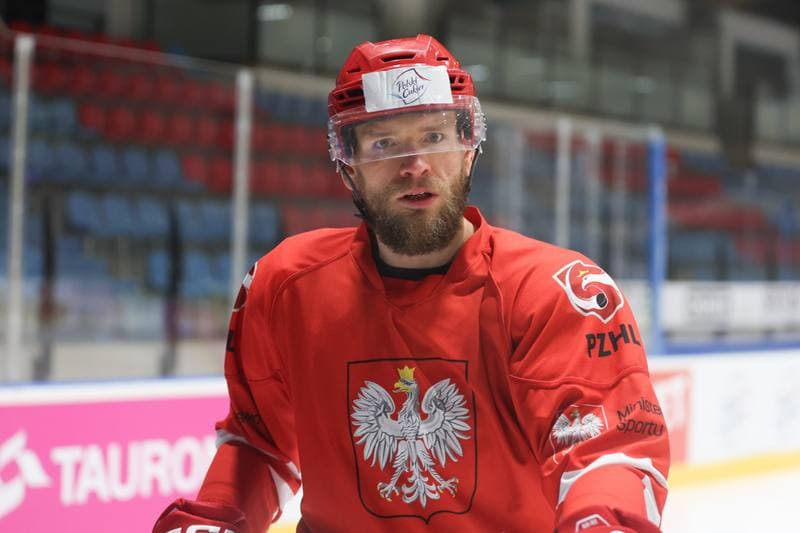 Ice Hockey. Poland national team. Training. 17.04.2024