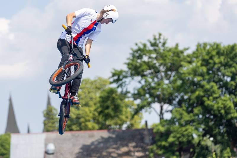 BMX. European Games 2023. Men's Park Final. 22.06.2023