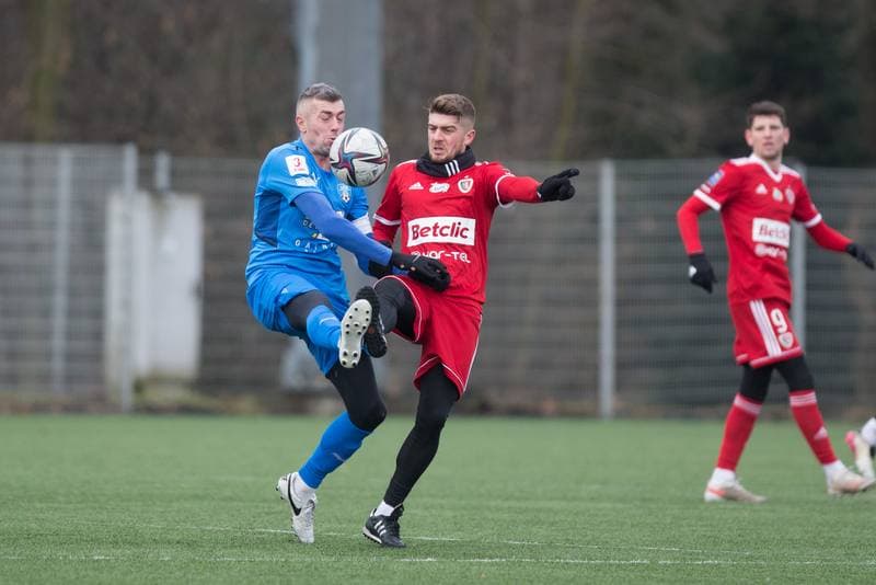 Football. Sparing. Piast Gliwice - LKS Goczalkowice Zdroj. 15.01.2022