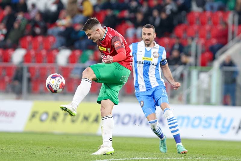 Football. Fortuna I Liga. Zaglebie Sosnowiec - Stal Rzeszow. 23.04.2024