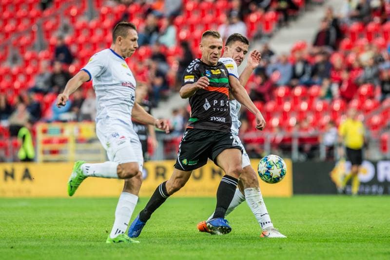 Football. Fortuna I Liga. GKS Tychy - Wigry Suwalki. 14.09.2019