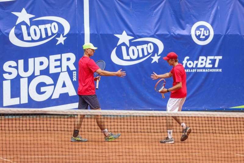 Tennis. Lotto SuperLiga. Gornik Bytom - Advantage Bielsko-Biala. 23.07.2023