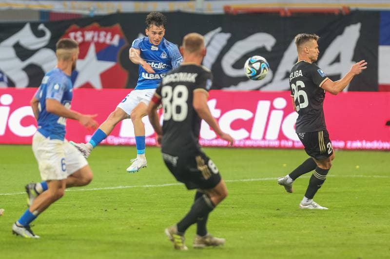 Football. PKO BP Ekstraklasa. Ruch Chorzow - LKS Lodz. 28.07.2023