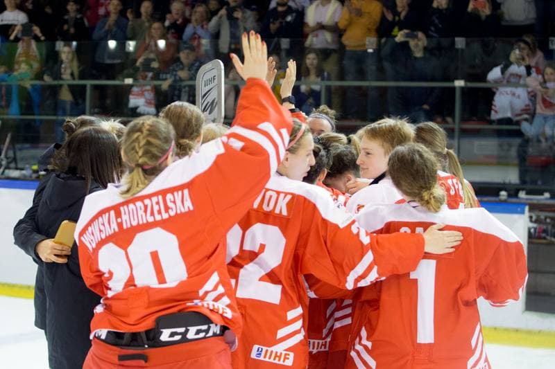 Ice Hockey. Women's World Championship Division 1B. Poland - China. 14.04.2022