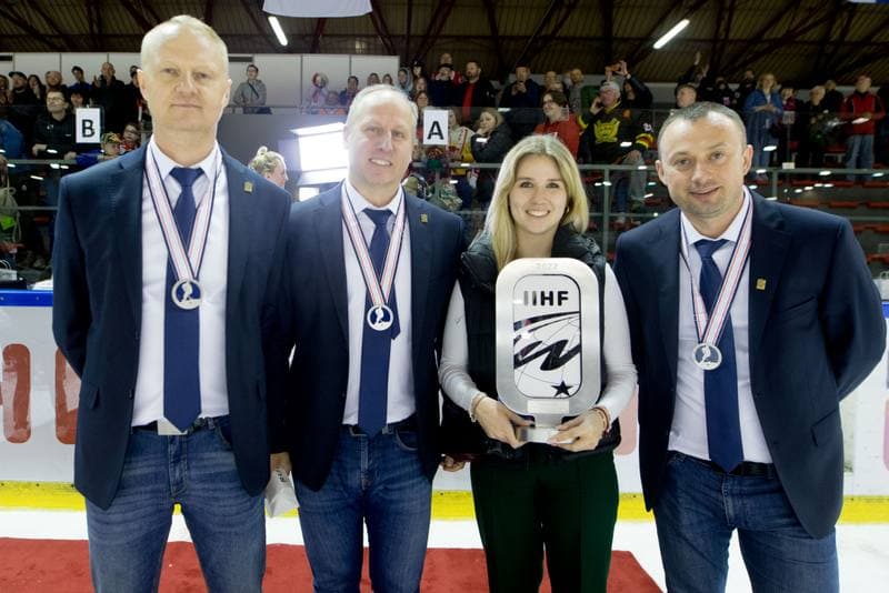 Ice Hockey. Women's World Championship Division 1B. Poland - China. 14.04.2022