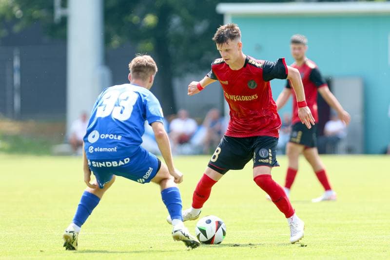 Football. Sparing. Gornik Zabrze - Odra Opole. 29.06.2024
