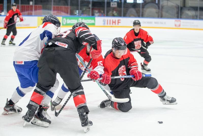 Ice Hockey. World Championship Division 1 Group B. Serbia - Japan. 26.04.2022