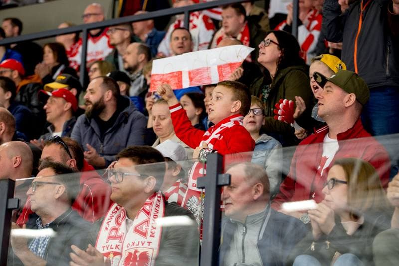 Ice Hockey. World Championship Division 1 Group B. Poland - Japan. 01.05.2022