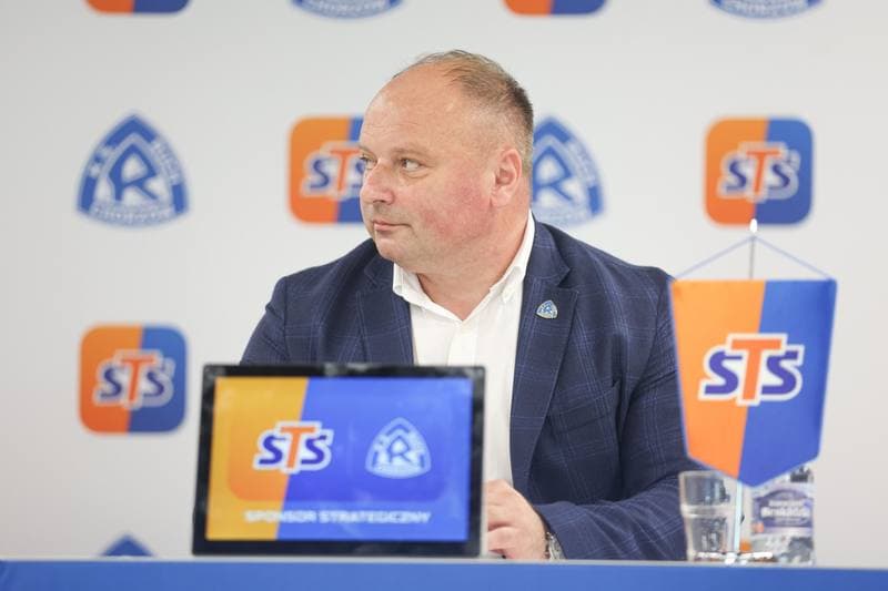 Football. Ruch Chorzow. Press Conference. 10.07.2024