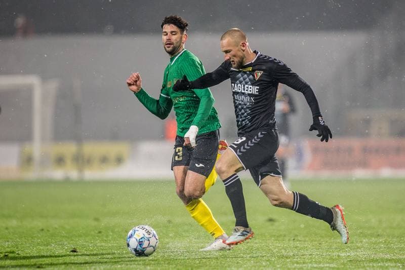 Football. Fortuna I Liga. Zaglebie Sosnowiec - GKS Jastrzebie. 02.04.2022