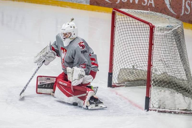 Ice Hockey. Poland national team. Training. 06.04.2022