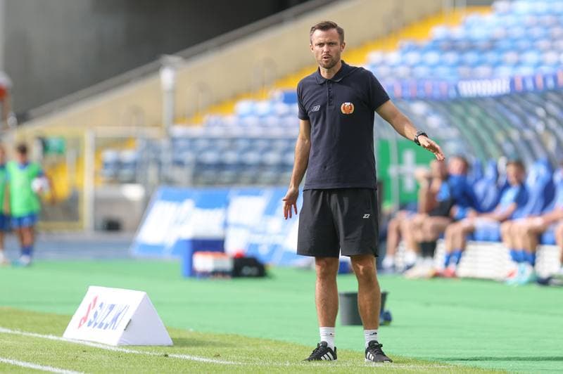Football. Betclic I liga. Ruch Chorzow - Znicz Pruszkow. 28.07.2024