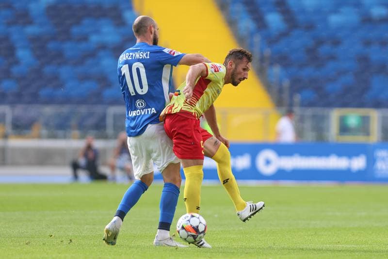Football. Betclic I liga. Ruch Chorzow - Znicz Pruszkow. 28.07.2024