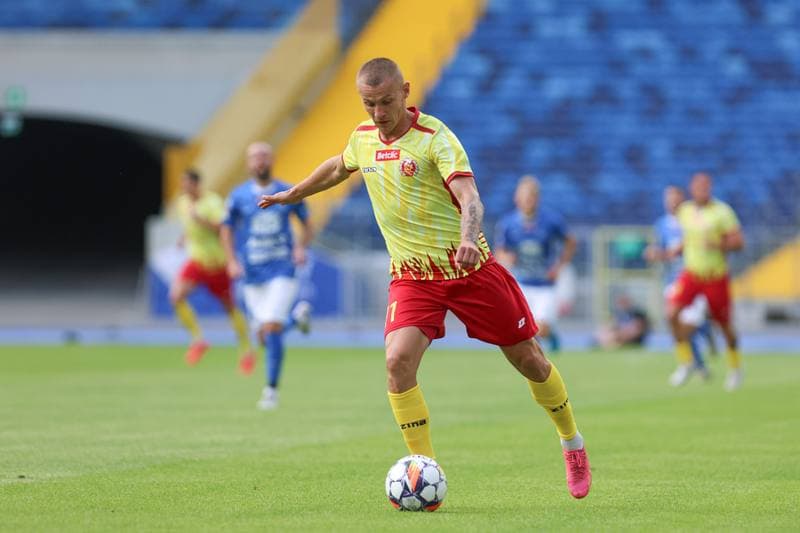 Football. Betclic I liga. Ruch Chorzow - Znicz Pruszkow. 28.07.2024