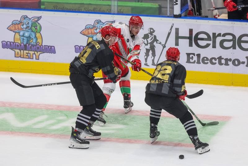 Ice Hockey. Tauron Hokej Liga. Zaglebie Sosnowiec - Comarch Cracovia. 10.09.2023