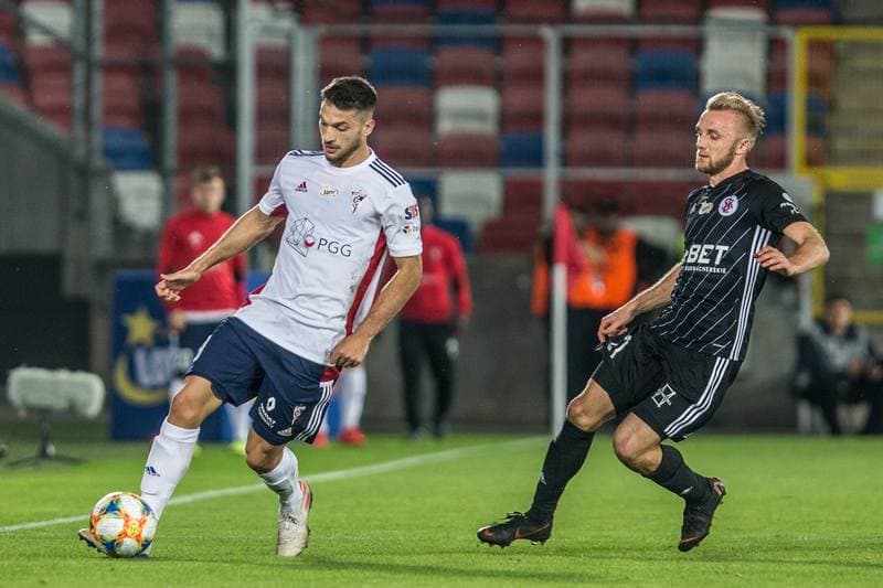 Football. PKO BP Ekstraklasa. Gornik Zabrze - LKS Lodz. 20.10.2019