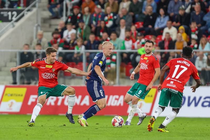 Football. Fortuna I Liga. Zaglebie Sosnowiec - Bruk-Bet Termalica Nieciecza. 24.09.2023