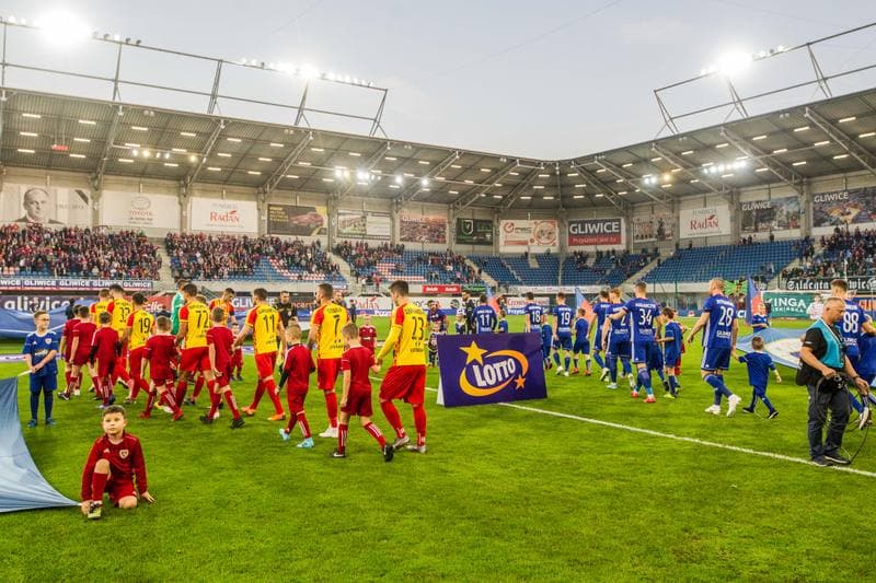 Football. PKO BP Ekstraklasa. Piast Gliwice - Korona Kielce. 26.10.2019