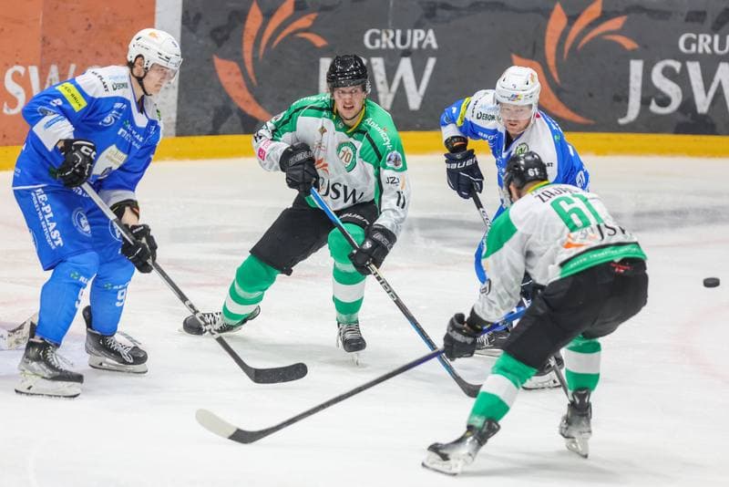 Ice Hockey. Tauron Hokej Liga. JKH GKS Jastrzebie - Re-Plast Unia Oswiecim. 29.09.2023