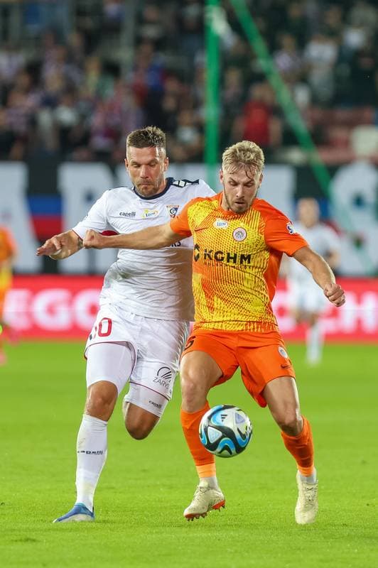 Football. PKO BP Ekstraklasa. Gornik Zabrze - Zaglebie Lubin. 02.10.2023