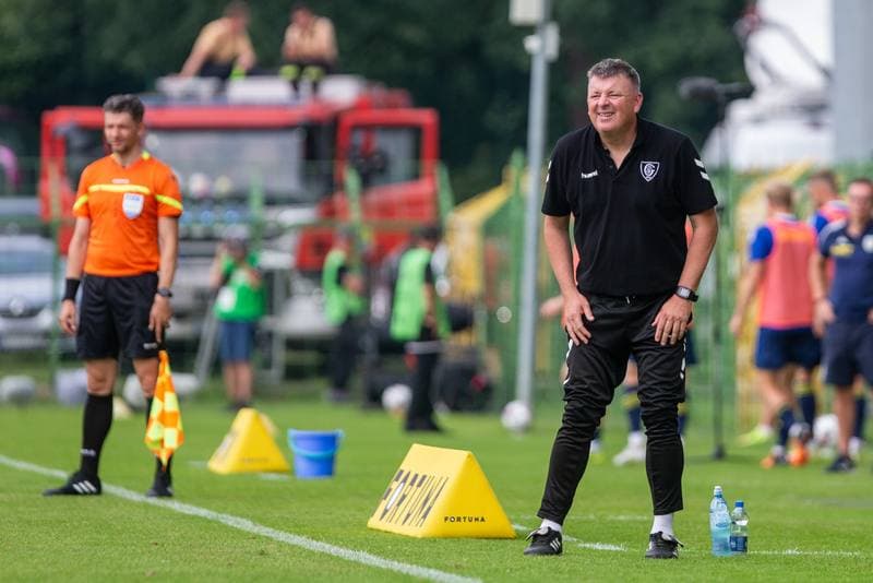 Football. Fortuna I Liga. GKS Katowice - Arka Gdynia. 28.08.2022