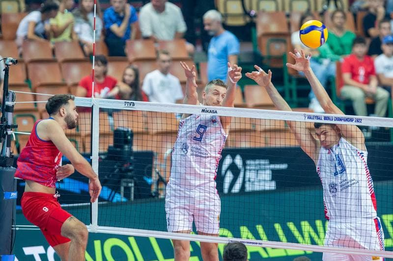 Volleyball. FIVB Men's World Championship. Serbia - Puerto Rico. 29.08.2022