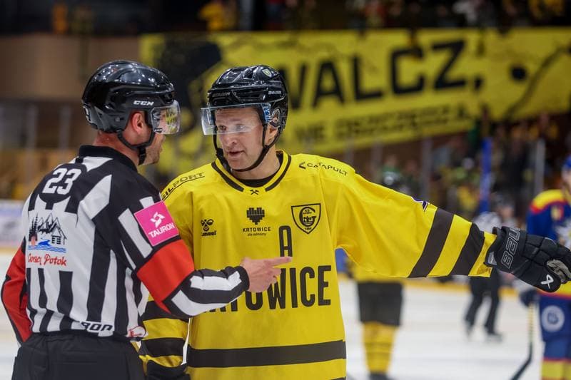 Ice Hockey. Tauron Hokej Liga. GKS Katowice - PZU Podhale Nowy Targ. 06.10.2023