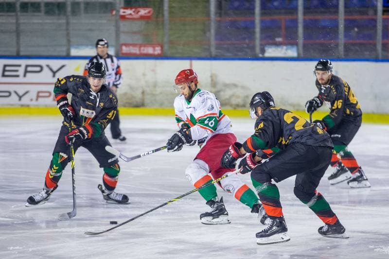 Ice Hockey. Polska Hokej Liga. Zaglebie Sosnowiec - GKS Tychy. 11.09.2022