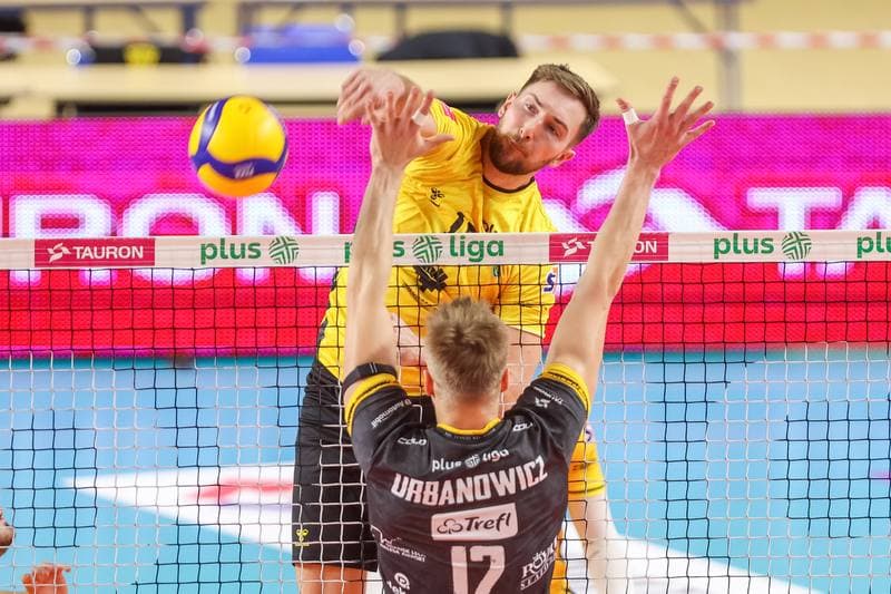 Volleyball. PlusLiga. GKS Katowice - Trefl Gdansk. 22.10.2023