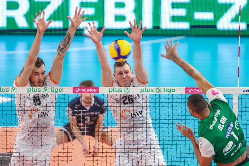 Volleyball. PlusLiga. Jastrzebski Wegiel - Indykpol AZS Olsztyn. 24.10.2023