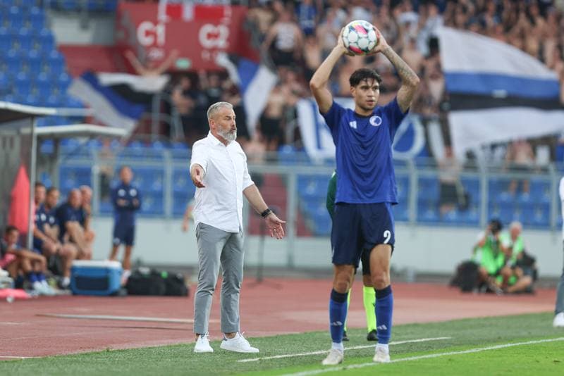Football. UEFA Conference League. Banik Ostrava - FC Copenhagen. 15.08.2024