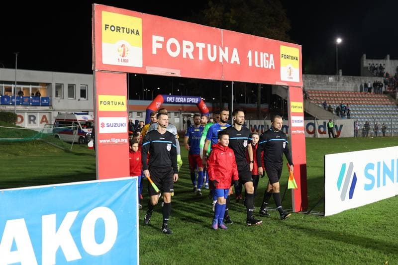 Football. Fortuna I Liga. Odra Opole - Gornik Leczna. 04.11.2023