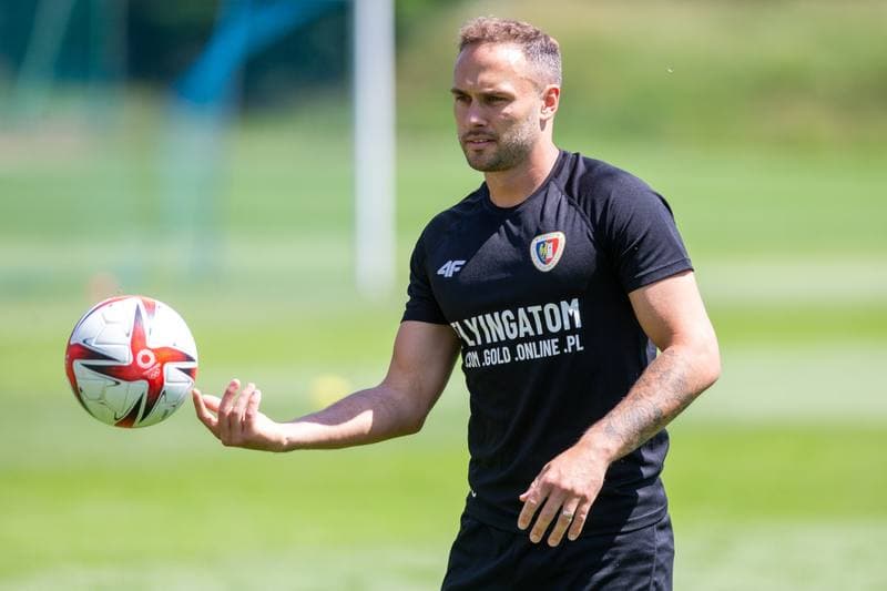 Football. Piast Gliwice. Training. 15.06.2022